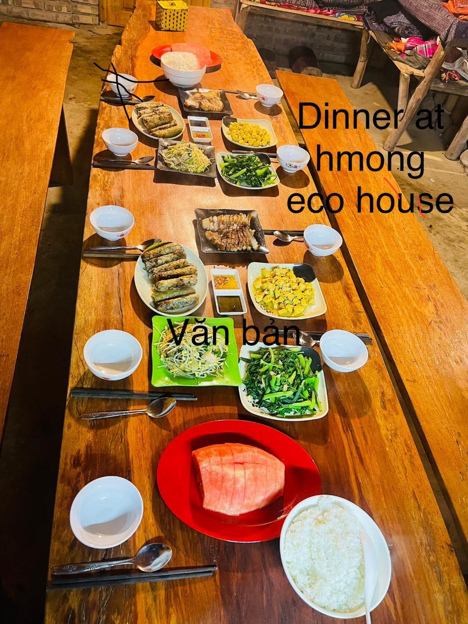 H'Mong Eco House Apartment Lào Cai Ngoại thất bức ảnh